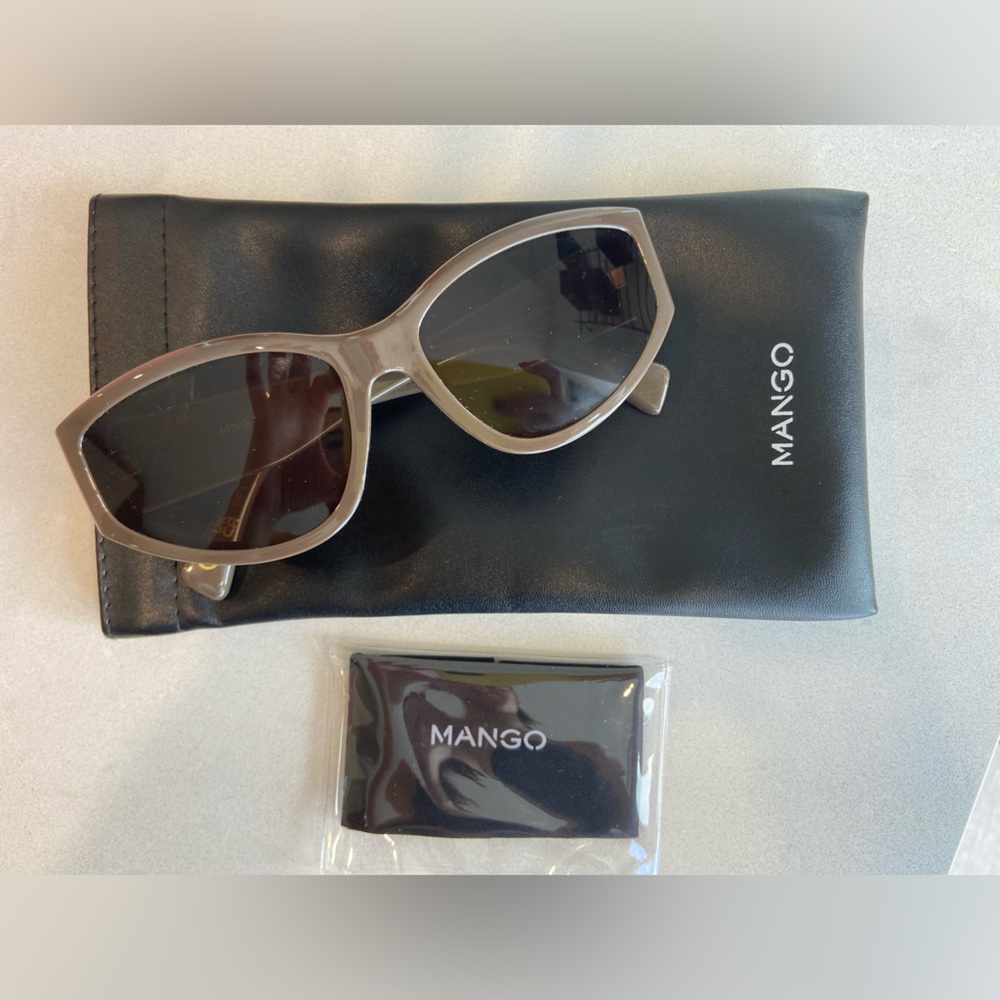 Mango brown sunglasses